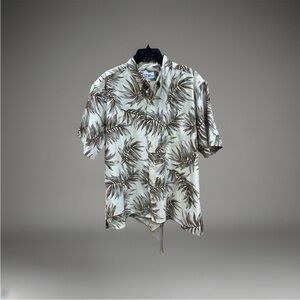 Reyn Spooner Hawaiian Shirt Short Sleeve Size Xl
